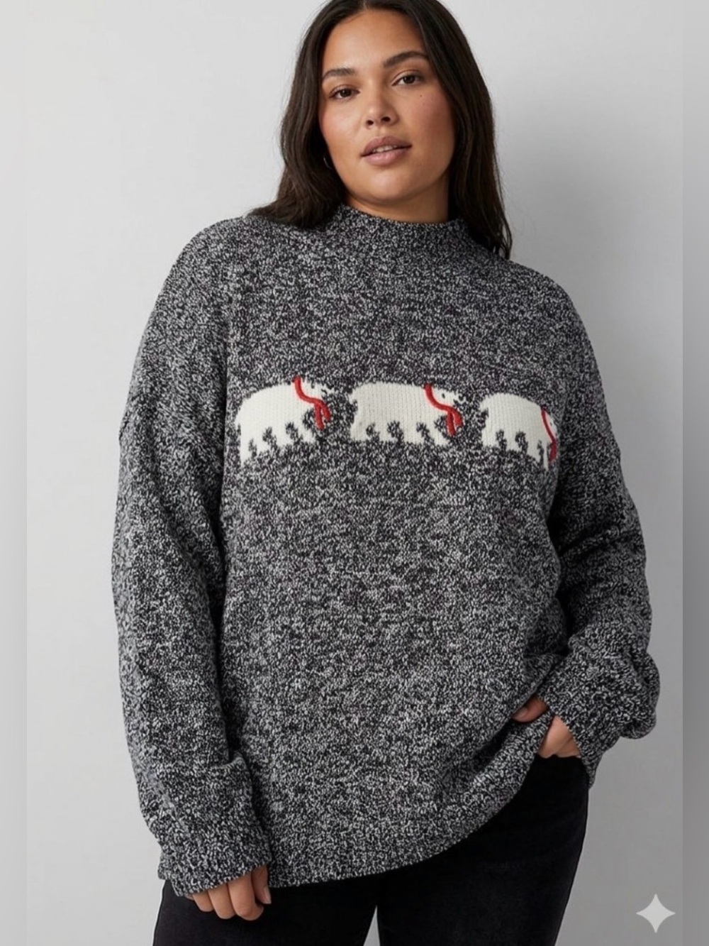 LOFT Polar Bear Soft Wool Sweater Size XXL